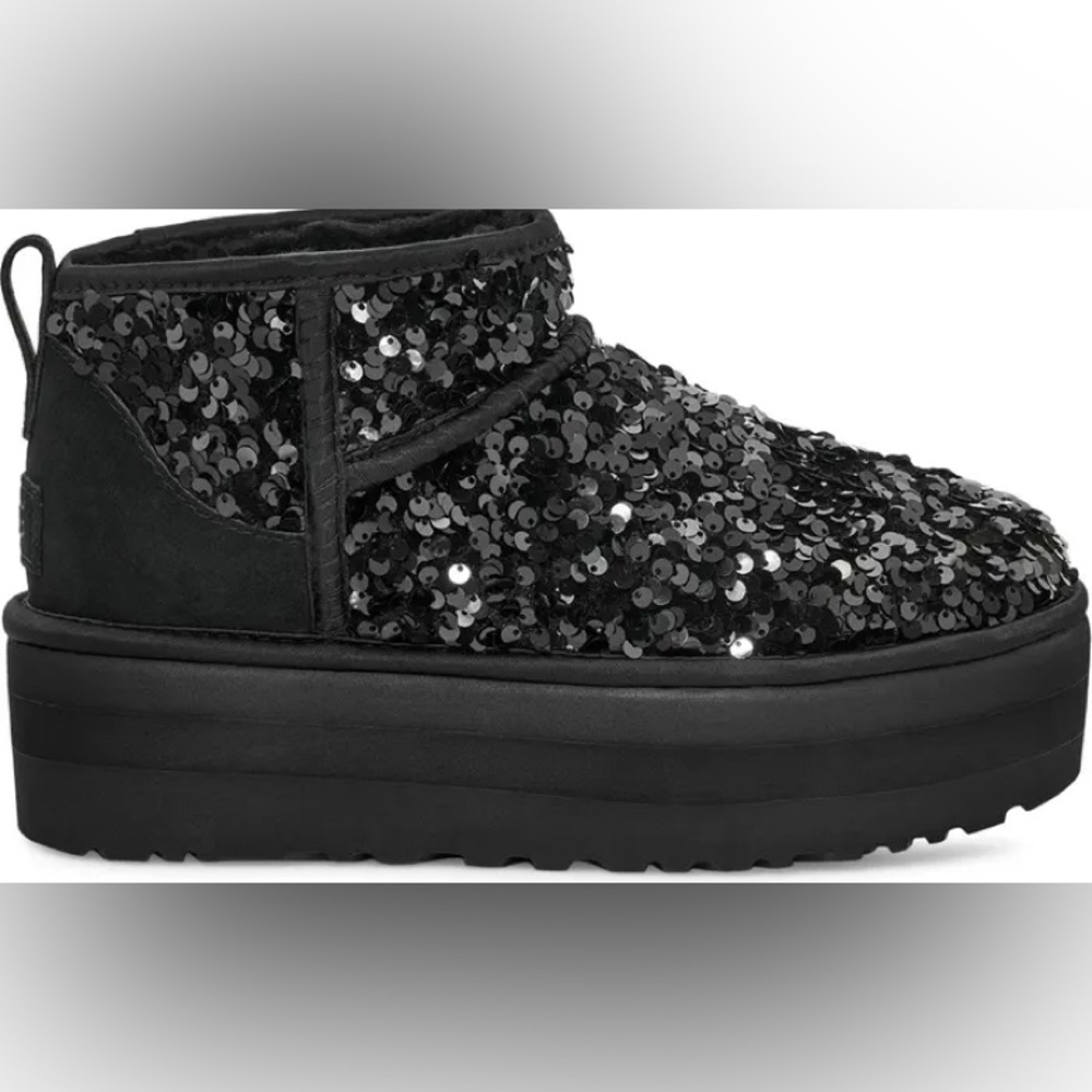 UGG Ultra Mini Chunky Sequin platform Boot